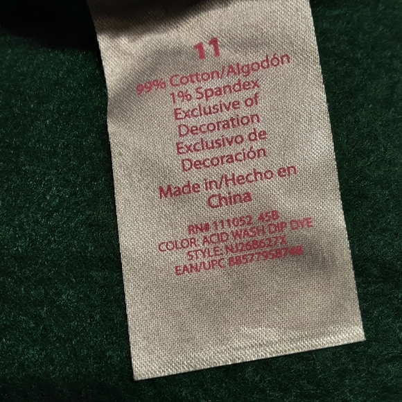 ♡♡♡♡♡  Womens size 11 denim shorts - Picture 5 of 6